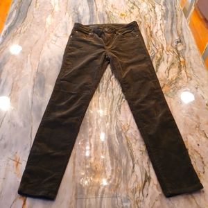 KUT FROM THE KLOTH DIANA SKINNY LODEN GREEN CORDS